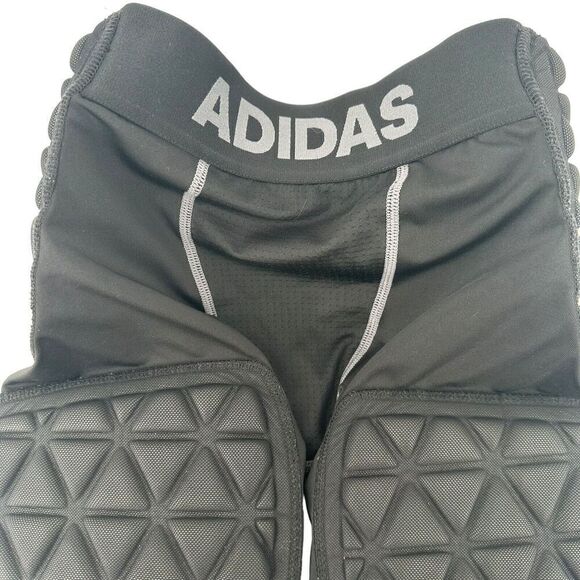 Adidas Padded Compression Football Shorts Youth Boys Size M Black Climacool Gear - Picture 4 of 7